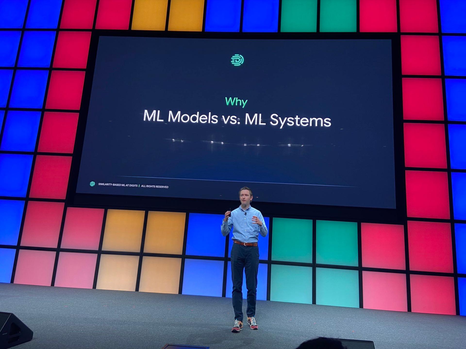 Hannes Hapke speaking at Google